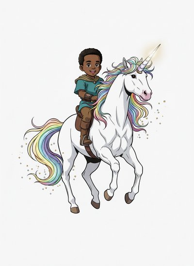 Anthony's Magical Unicorn Adventure 🌈 - Classic Anime