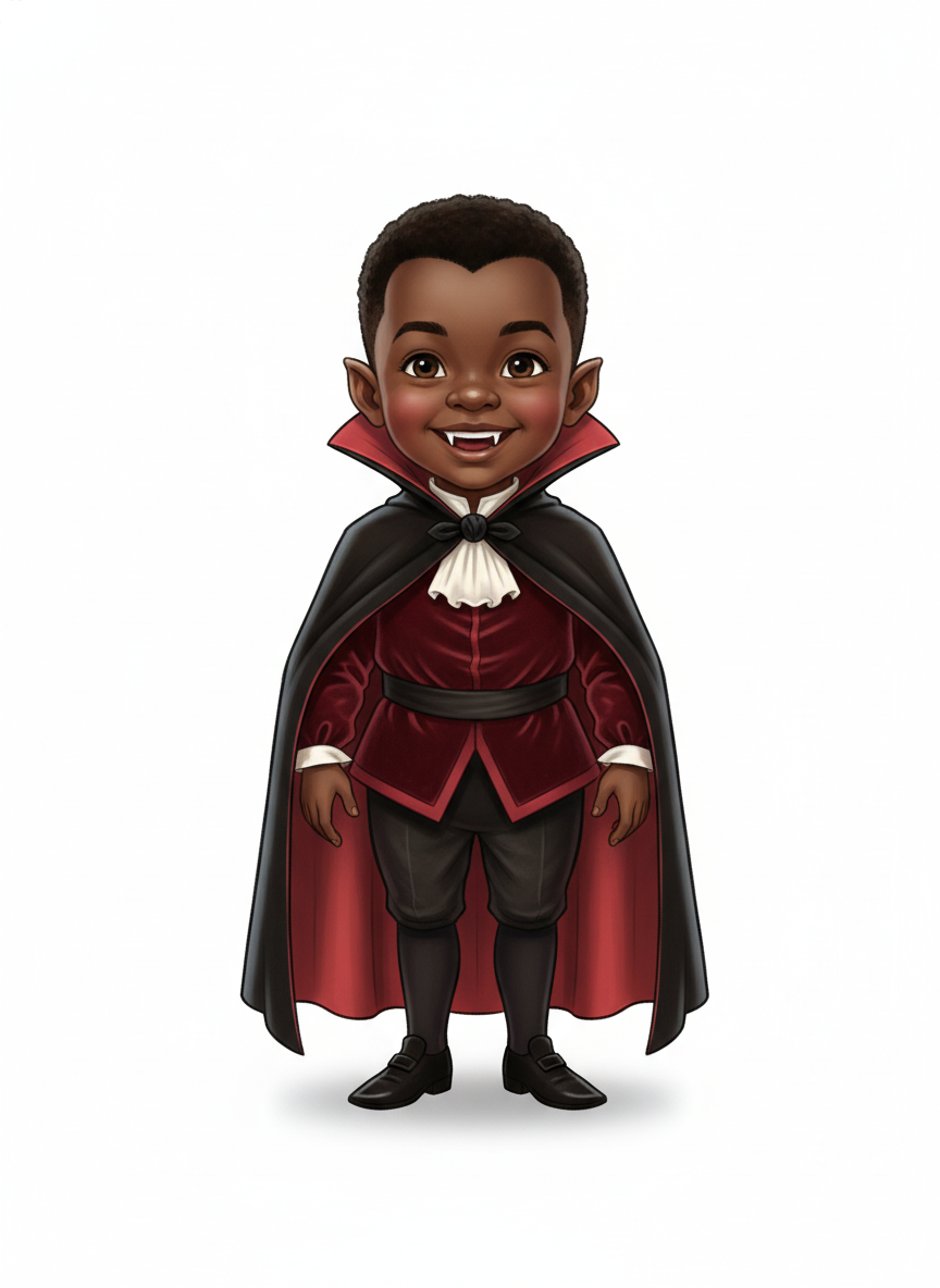 Anthony the Adorable Vampire - Vintage Storybook