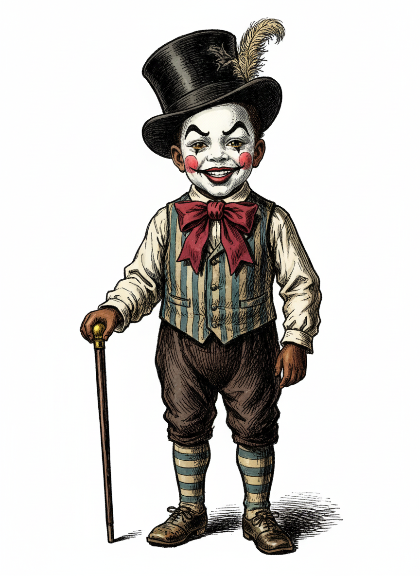 Vaudeville Anthony - Victorian Illustration