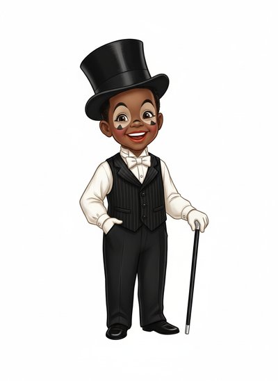 Anthony's Vaudeville Dreams 🎩 - Vintage Storybook