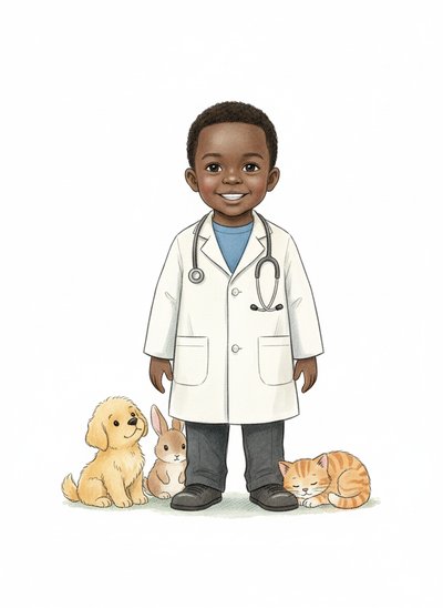 My Baby the Vet 🐾 - Gentle Pencil