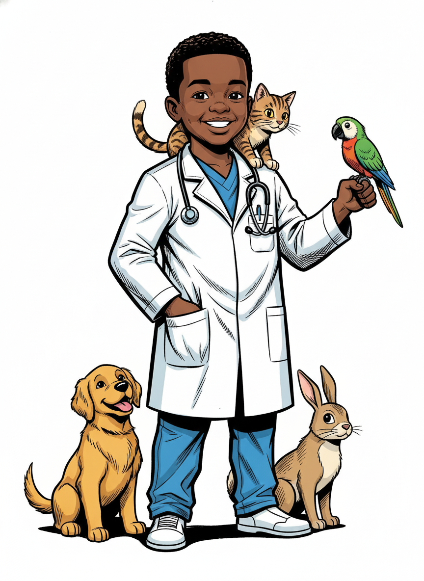 Anthony the Animal Doctor - Comic Book