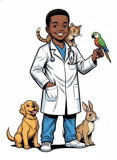 My Baby the Vet 🐾 - Comic Book