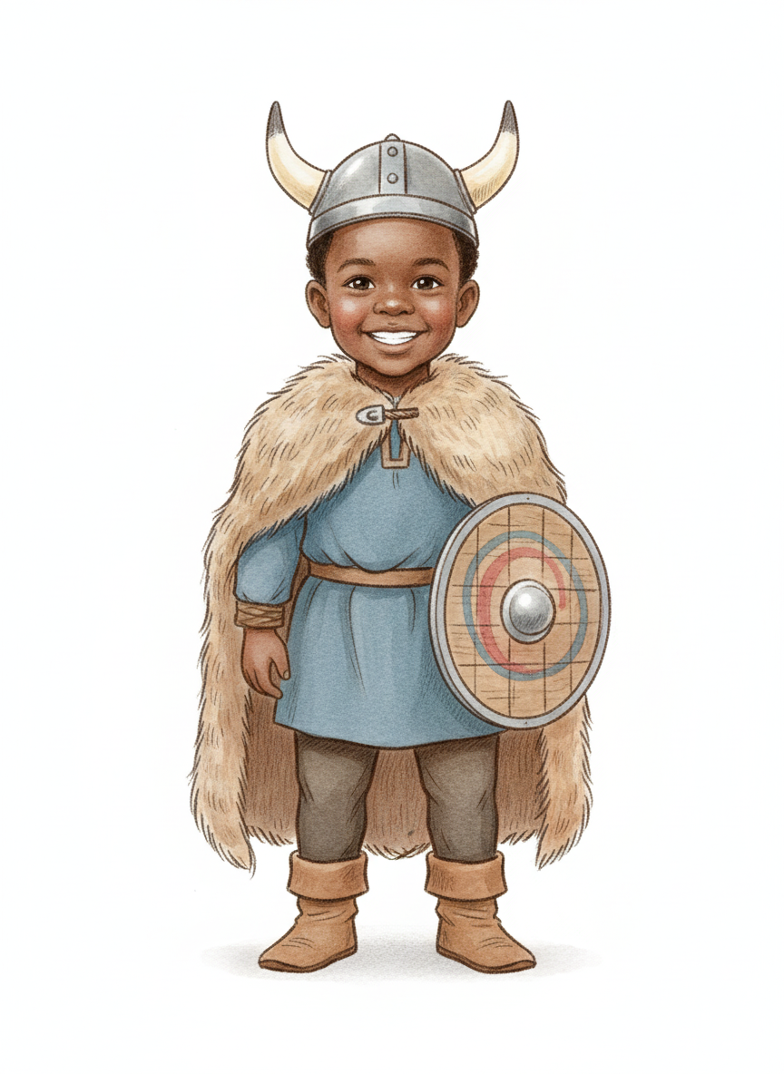 Anthony the Brave Viking - Gentle Pencil