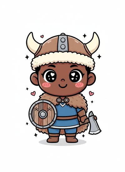 My Baby Viking Adventure 🛡️ - Kawaii Cute