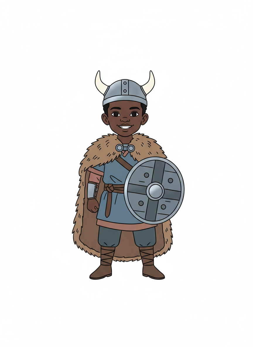 Anthony the Brave Viking - Minimalist