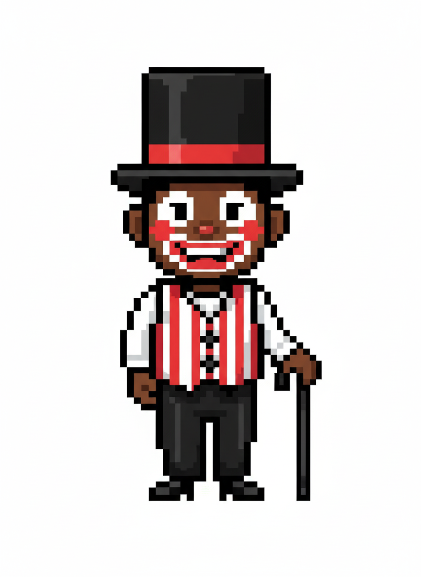 Vaudeville Anthony - Pixel Art