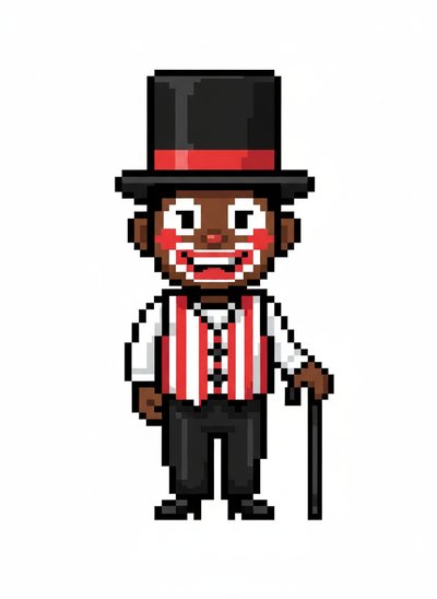 Anthony's Vaudeville Dreams 🎩 - Pixel Art