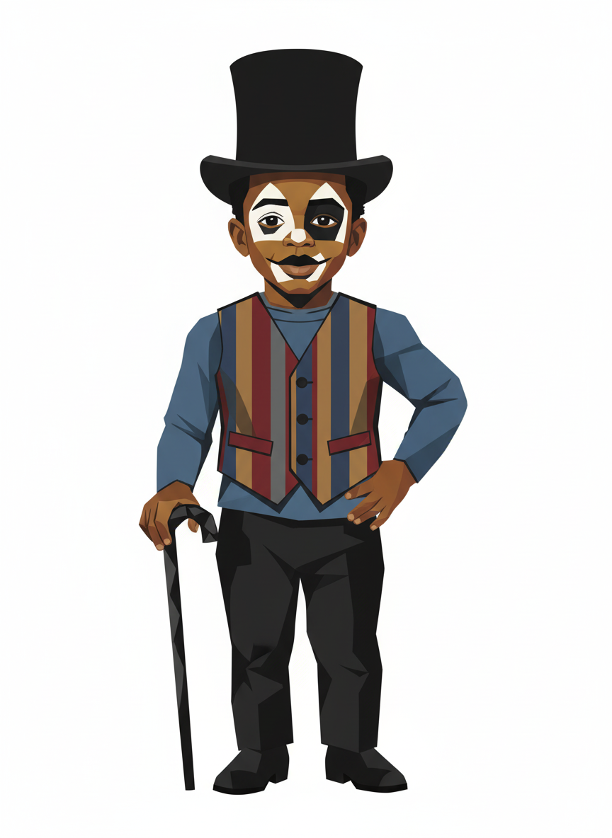 Vaudeville Anthony - Cubist Painting