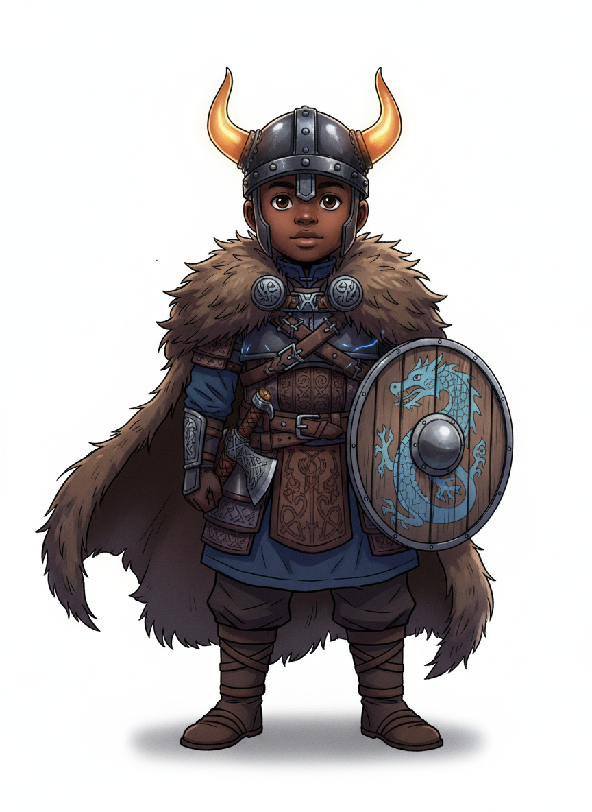 Anthony the Brave Viking - Webtoon Anime