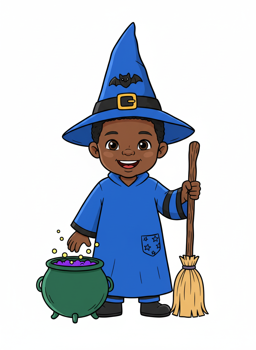 Anthony the Adorable Witch - Classic Coloring Book