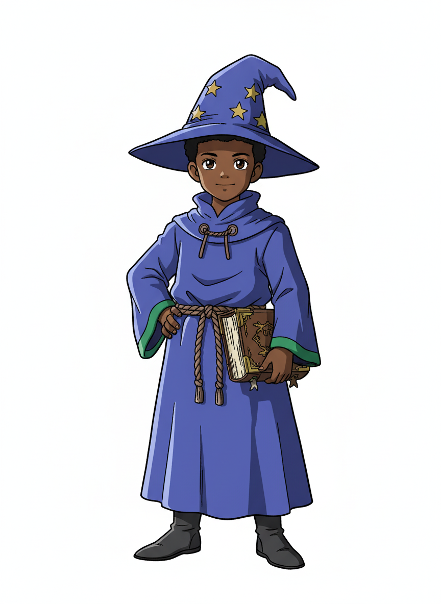 Anthony the Spellcaster - Classic Anime