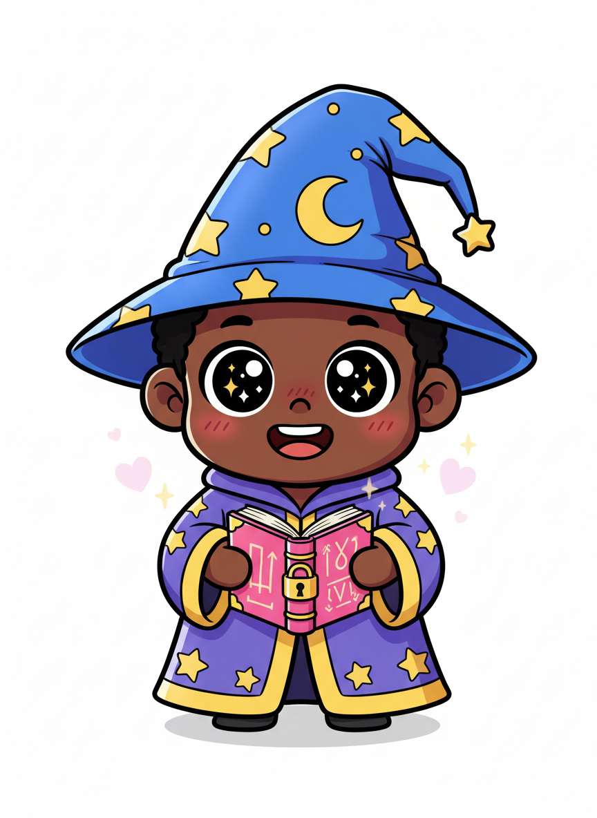 Anthony the Spellcaster - Kawaii Cute