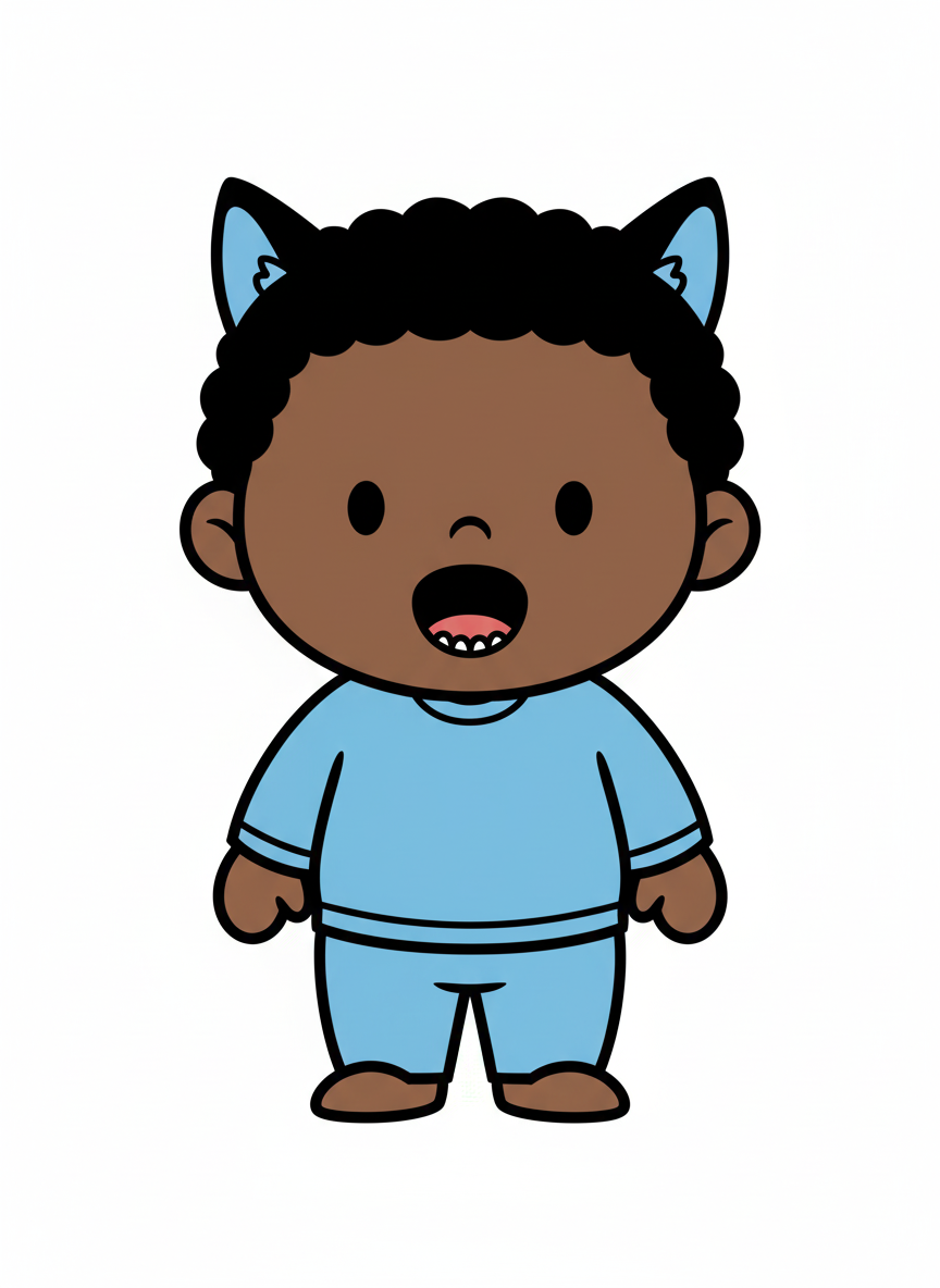 Anthony the Wolfpup - Preschool Simple