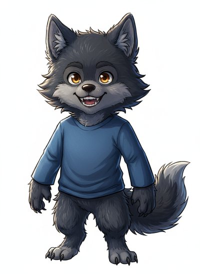 My Baby Werewolf Adventure 🐺 - Webtoon Anime