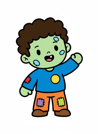 My Baby's Zombie Adventure 🧟‍♂️ - Preschool Simple