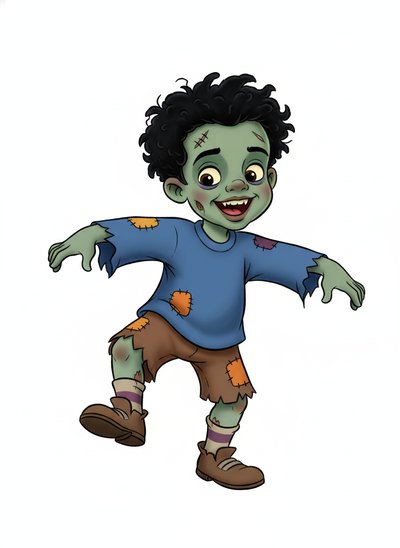 My Baby's Zombie Adventure 🧟‍♂️ - Golden Age Animation