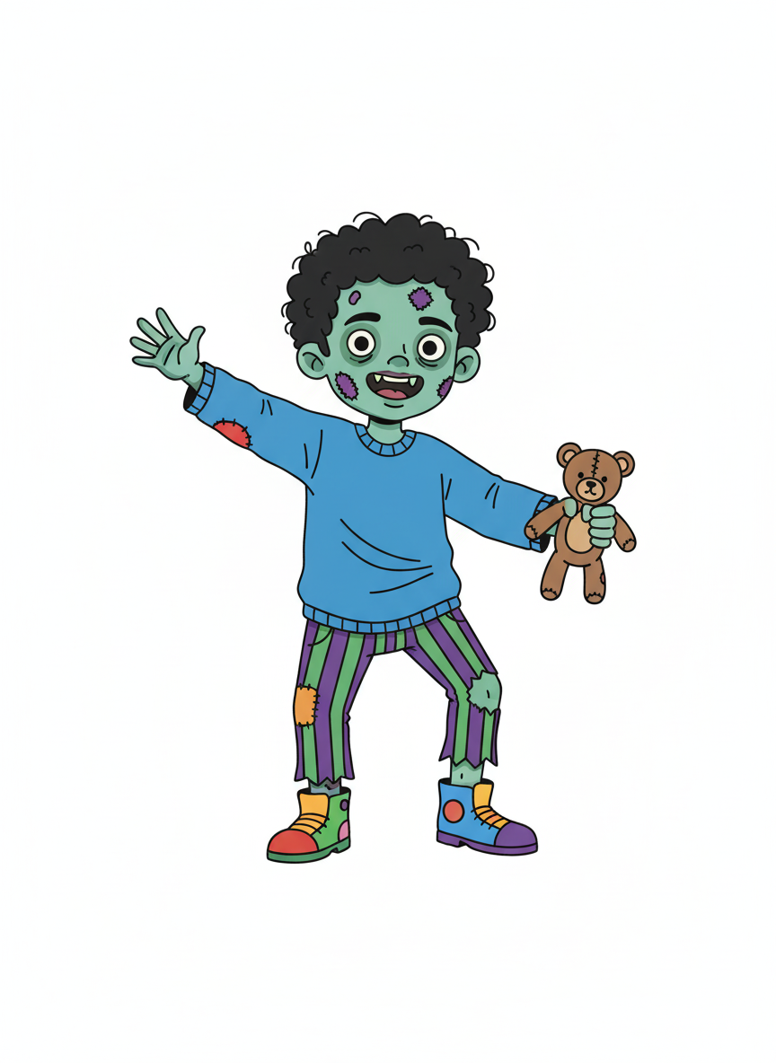 Anthony the Zombiekins - Minimalist