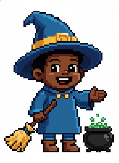 My Baby's Magical Moments 🧙‍♂️ - Pixel Art