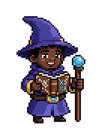 My Baby the Wizard 🌟 - Pixel Art
