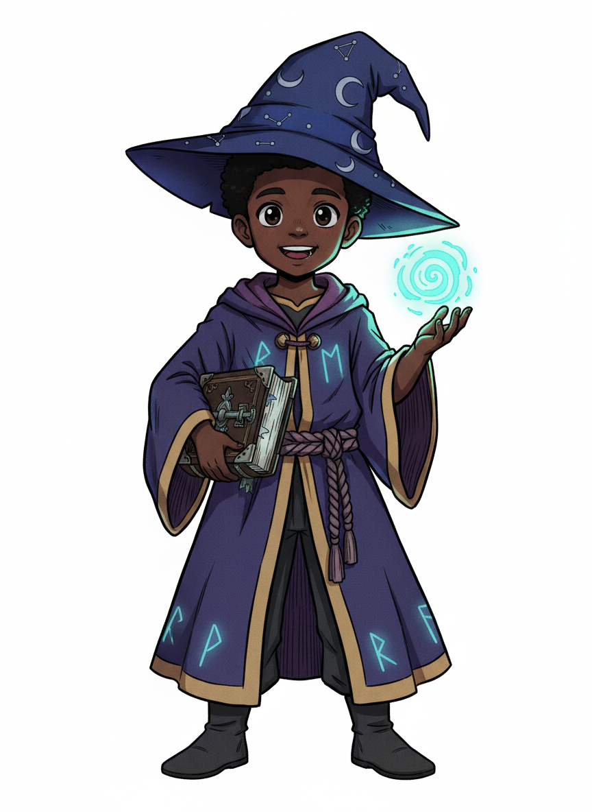 Anthony the Spellcaster - Webtoon Anime