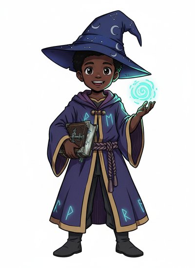 My Baby the Wizard 🌟 - Webtoon Anime