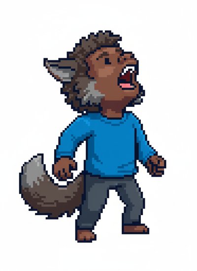 Anthony's Wolfy Wonders 🐺 - Pixel Art