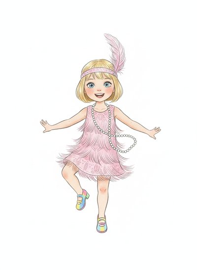 Ashley the Flapper 💃 - Gentle Pencil