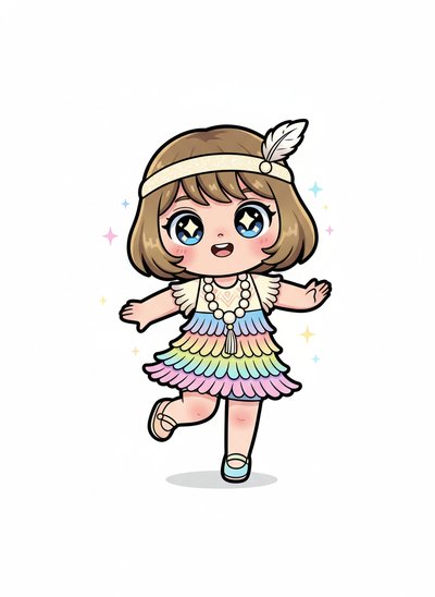Ashley the Flapper 💃 - Kawaii Cute
