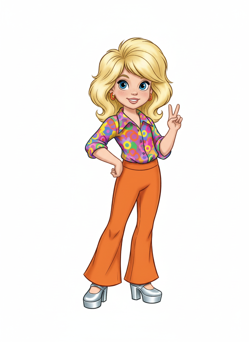 Disco Diva Ashley - Golden Age Animation