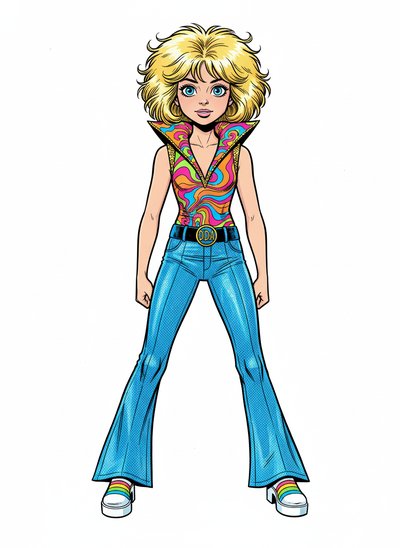 Ashley's Groovy Disco Dreams 🌟 - Comic Book