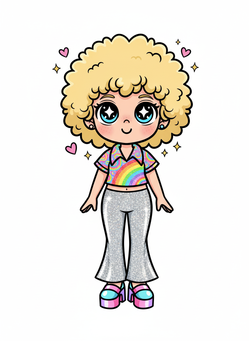 Disco Diva Ashley - Kawaii Cute