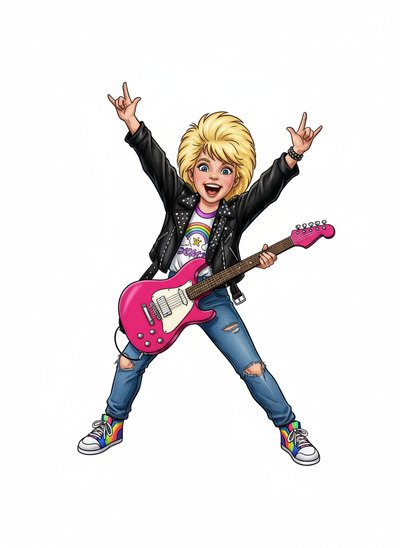 My Girl's Rockin' 80s Adventure 🎸 - Golden Age Animation