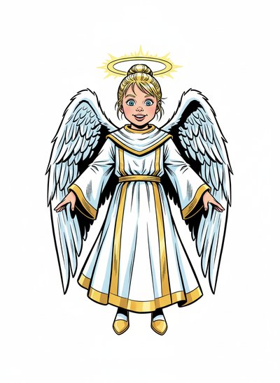 Ashley Angel Adventures 🌟 - Comic Book