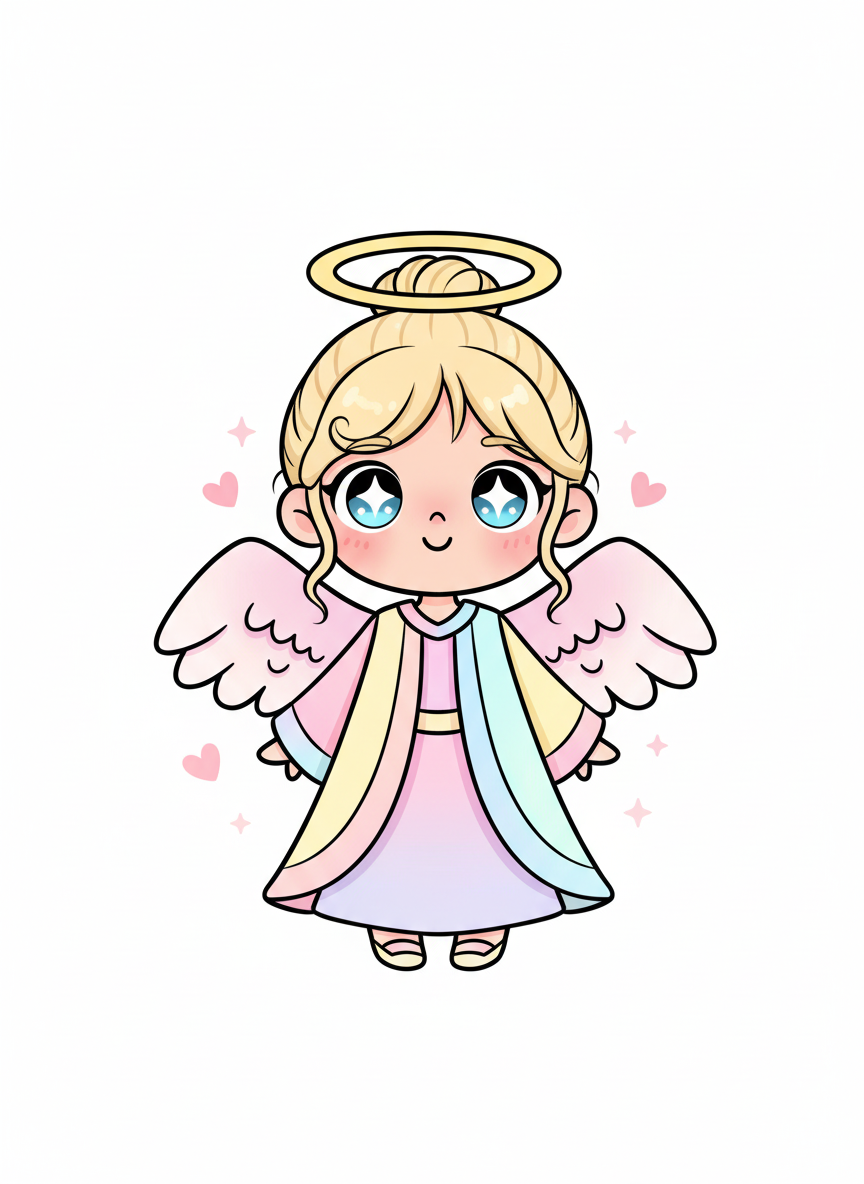 Ashley the Angel - Kawaii Cute