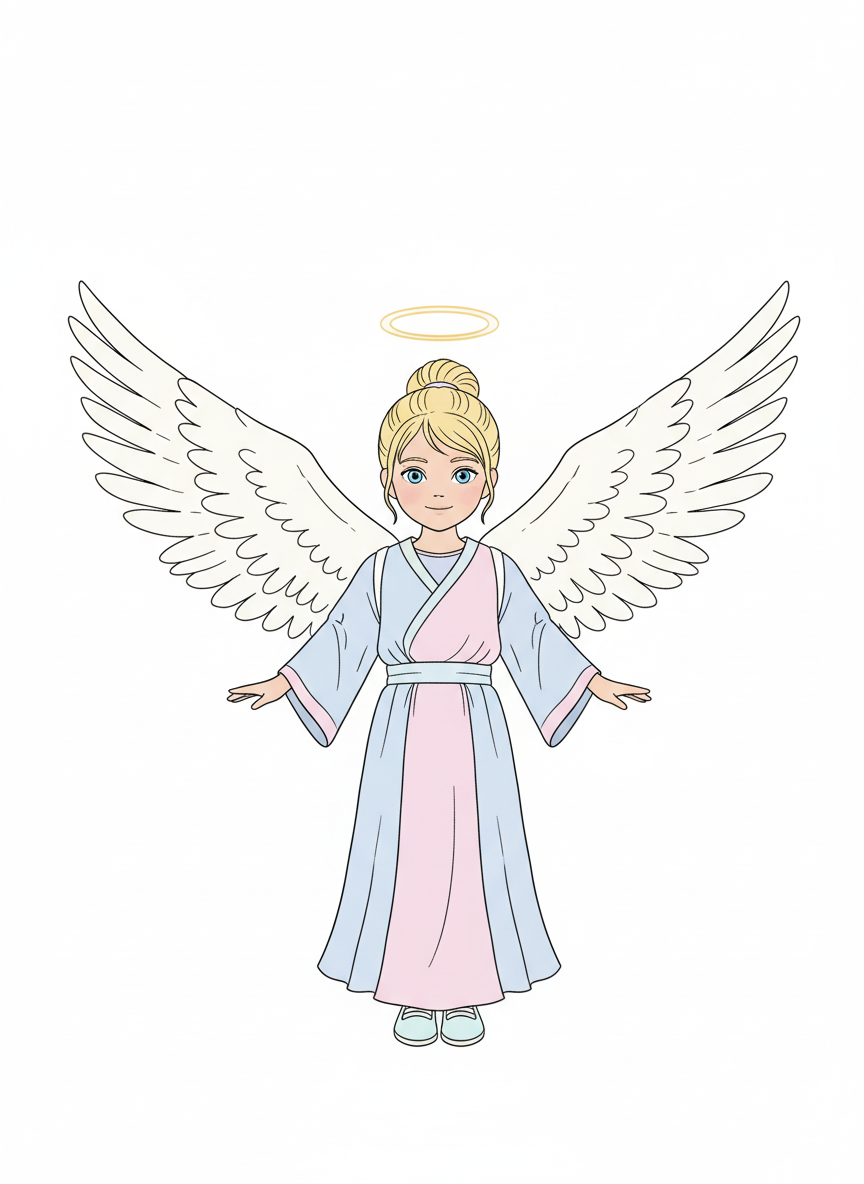 Ashley the Angel - Minimalist