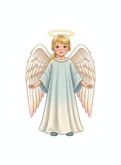 Ashley Angel Adventures 🌟 - Vintage Storybook