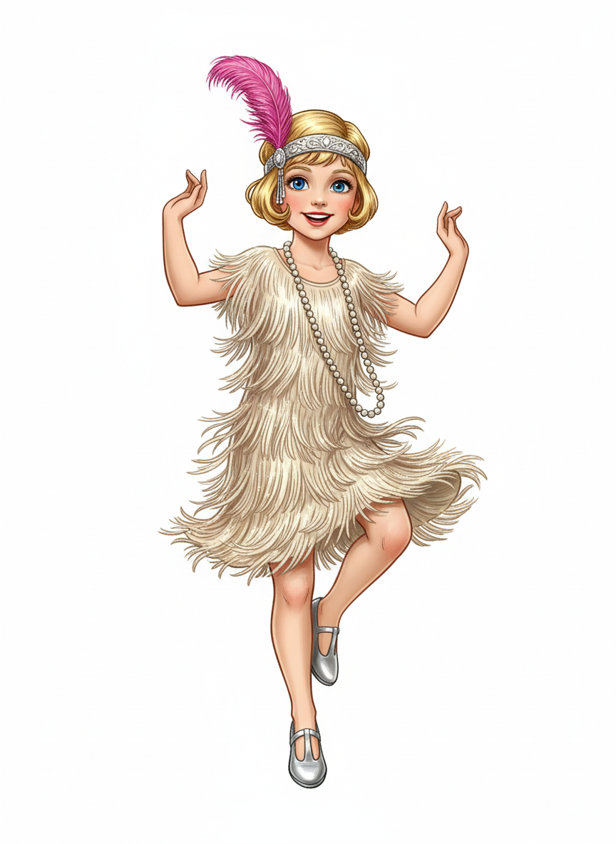 Ashley the Jazzy Flapper - Fairy Tale Classic