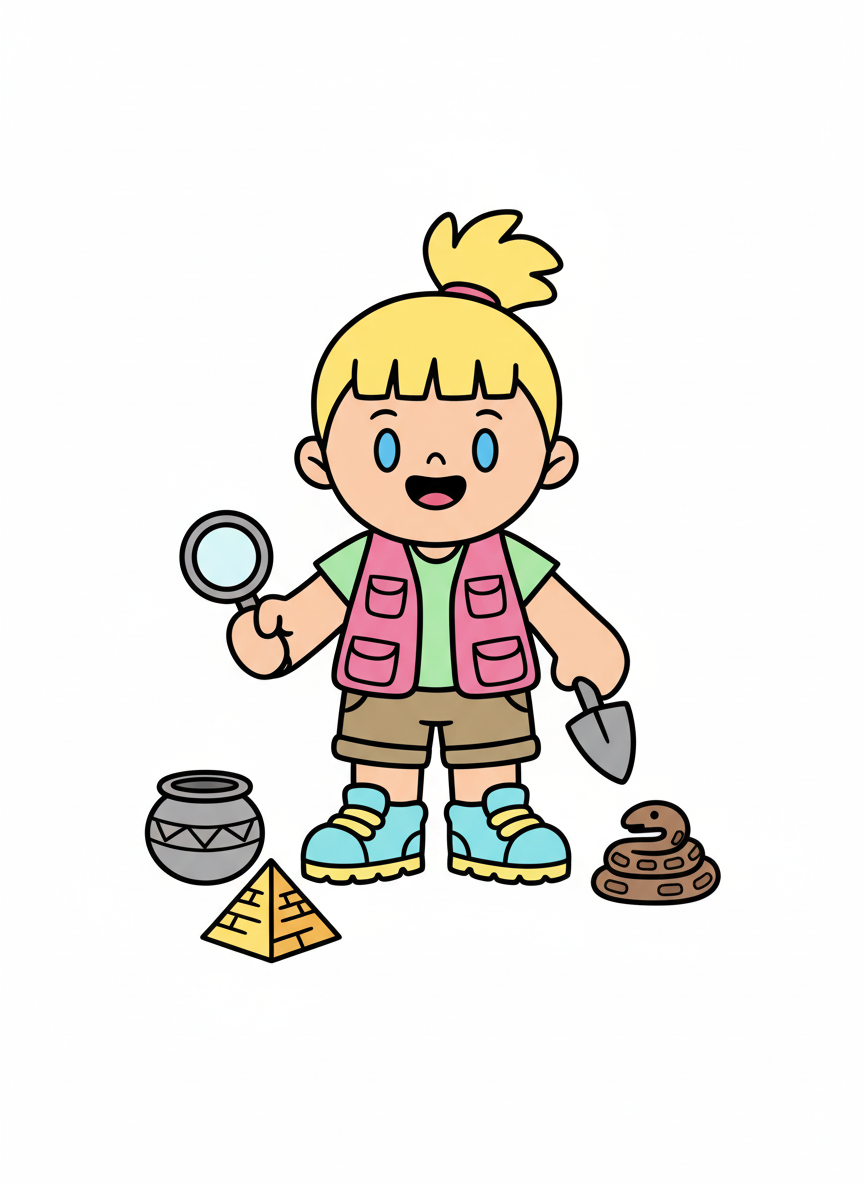 Ashley the Explorer - Preschool Simple