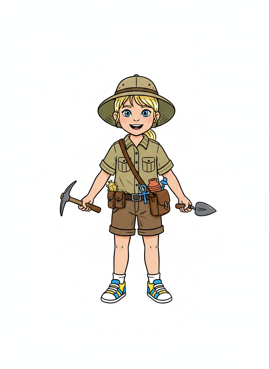 Ashley the Explorer - Classic Coloring Book