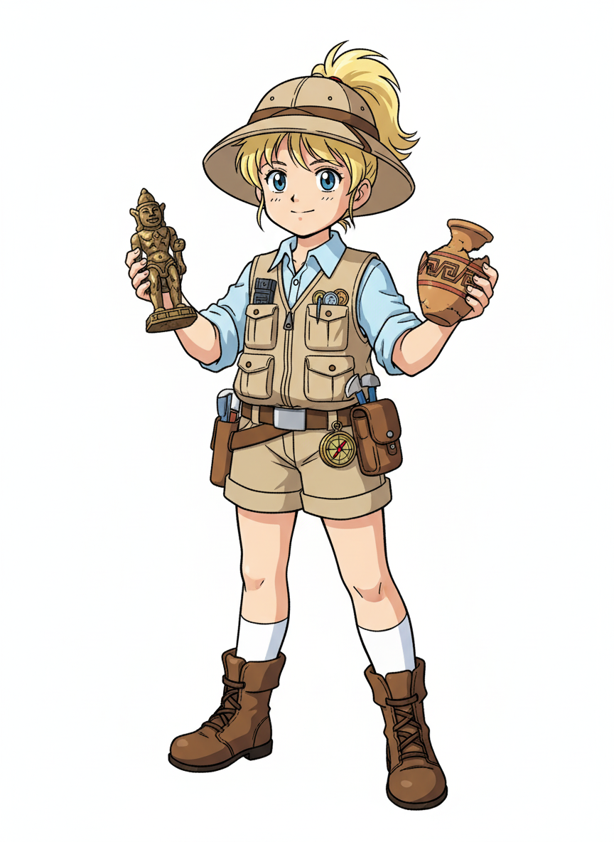 Ashley the Explorer - Classic Anime