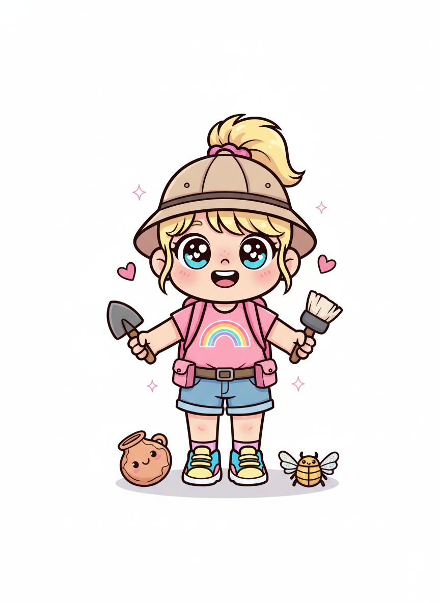 Ashley the Explorer - Kawaii Cute