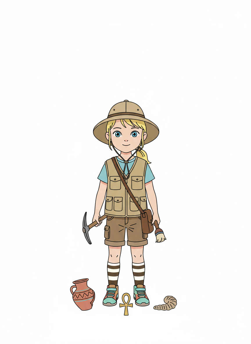 Ashley the Explorer - Minimalist