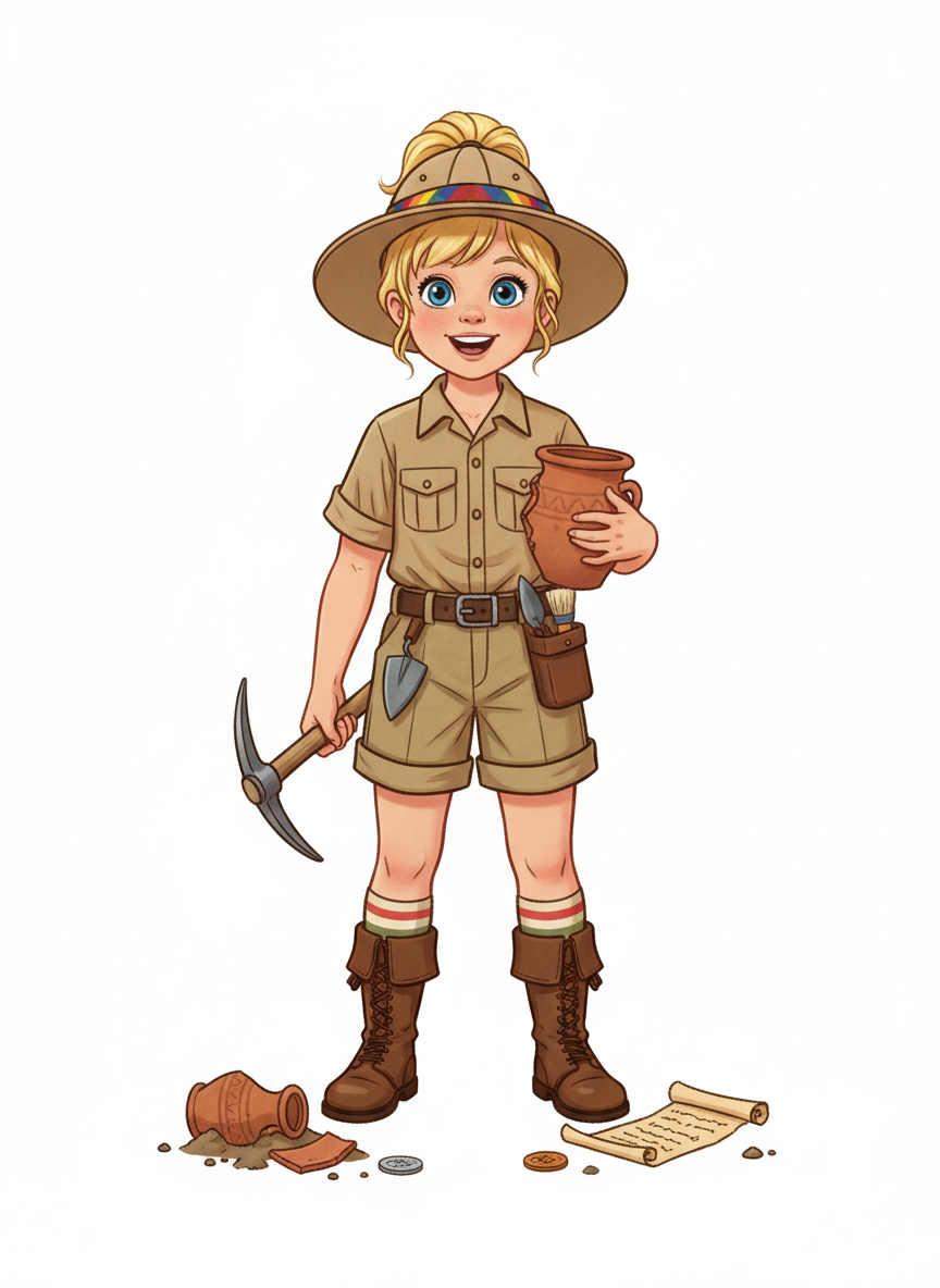 Ashley the Explorer - Vintage Storybook