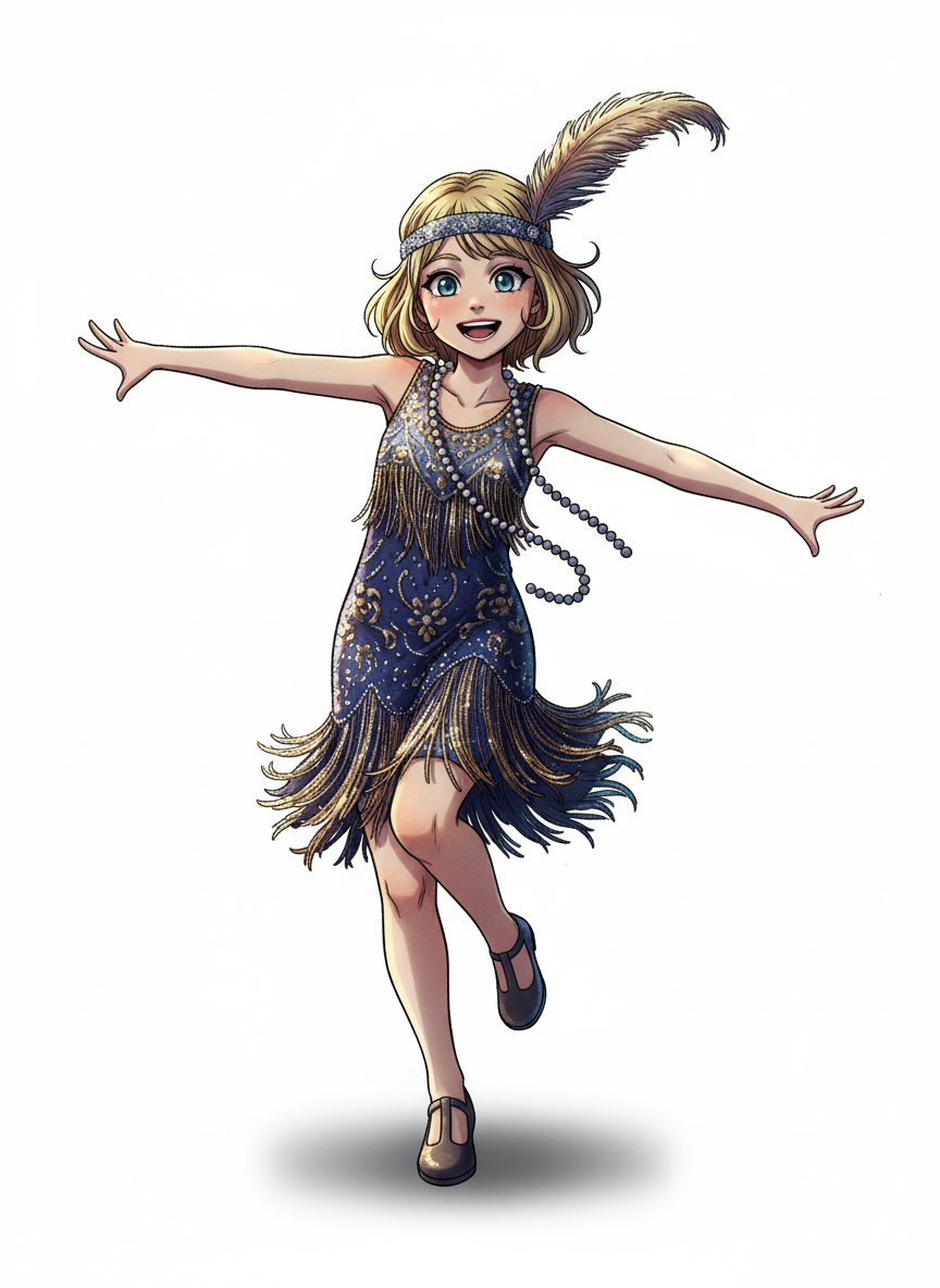 Ashley the Jazzy Flapper - Webtoon Anime