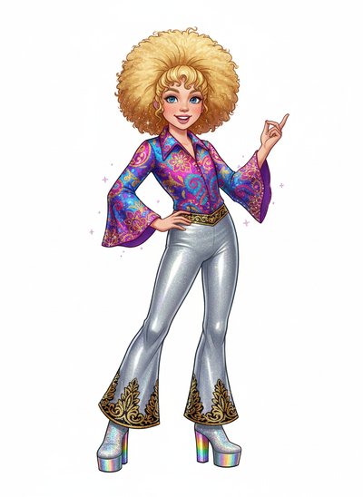 Ashley's Groovy Disco Dreams 🌟 - Fairy Tale Classic