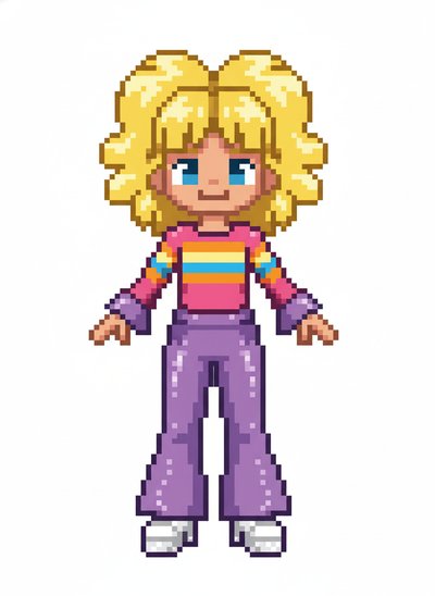Ashley's Groovy Disco Dreams 🌟 - Pixel Art