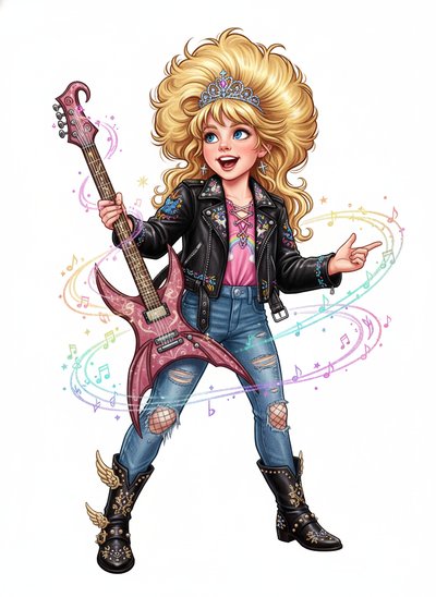 My Girl's Rockin' 80s Adventure 🎸 - Fairy Tale Classic