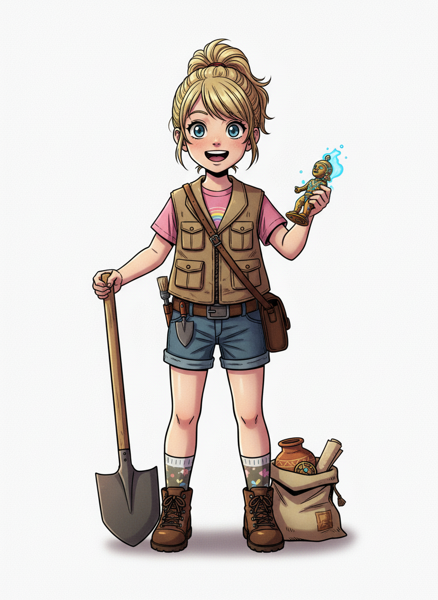 Ashley the Explorer - Webtoon Anime
