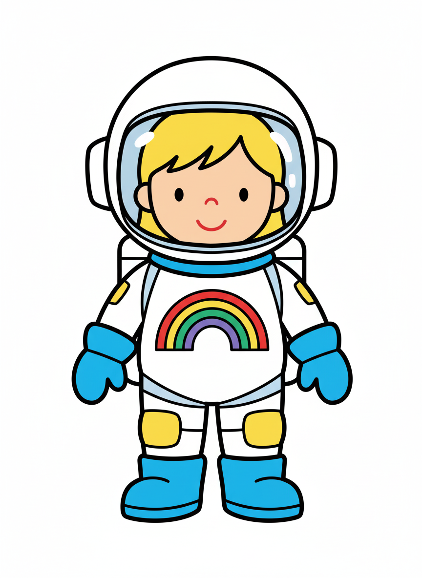 Astro Ashley - Preschool Simple